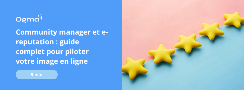 couverture article Community manager et e-reputation : guide complet pour piloter votre image en ligne